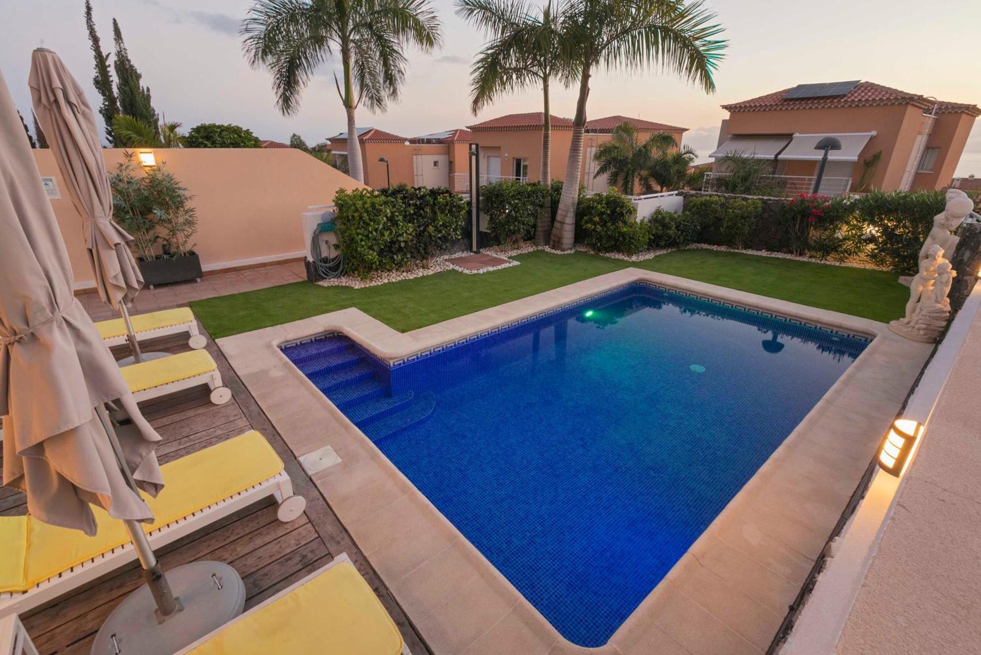 My Island Escape - Sea Views - Private Pool, Sauna Puerto de Santiago  Extérieur photo