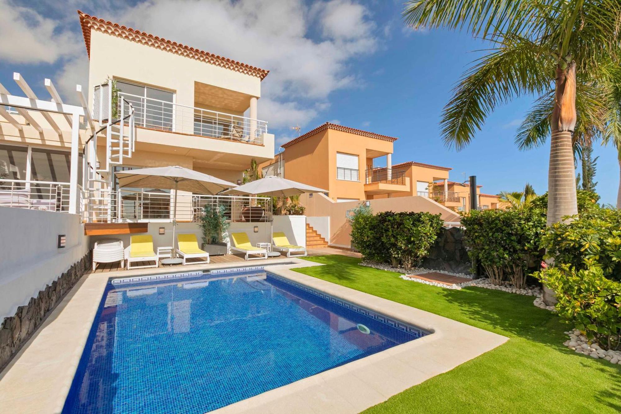 My Island Escape - Sea Views - Private Pool, Sauna Puerto de Santiago  Extérieur photo